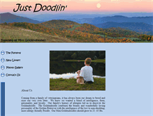 Tablet Screenshot of justdoodlin.com